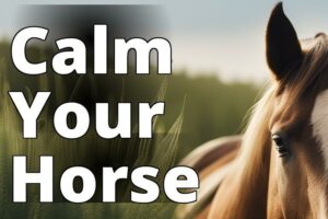 Unlocking Calm: The Power Of Cbd Oil For Anxious Horses