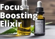 Discover The Amazing Benefits Of Cbd Oil For Focus
